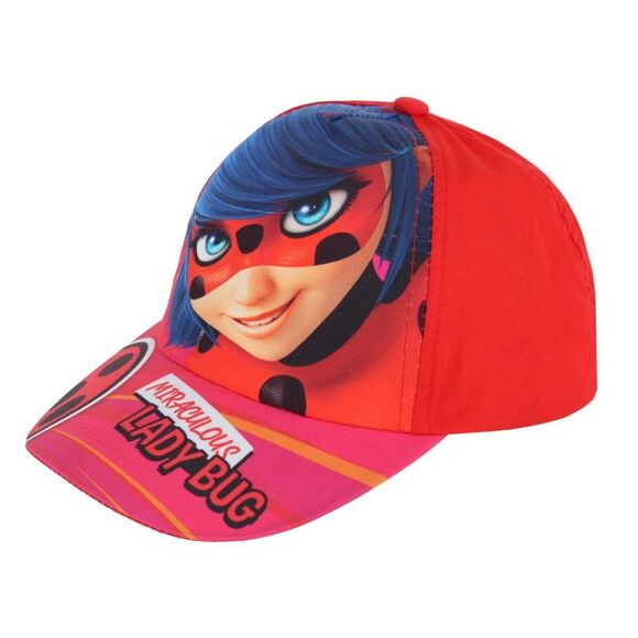 Textiel Trade Girl's Miraculous Lady Bug Baseball Cap - Picture 2 of 3